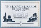 The Lounge Lizards Vintage 1981 Advert Uk Concert Victoria London John Lurie