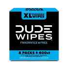 Dude Wipes Xl Flushable Wipes  Fragrance Free  8 Ct   400 Wipes