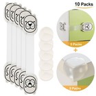 5x Baby Child Cupboard Cabinet Safety Locks Pet Proofing Door Drawer Fridge Kid