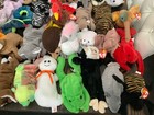 Huge Lot Of 172 Authentic Ty Beanie Babies Vintage Pvc Pellets 1993 To 1999 Old