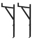 Ladder Rack For Truck  19-34  Adjustable Truck Bed Rack  Heavy Duty Black