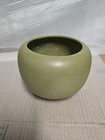 Mccoy Planter Floraline 404 Avocado Green  Pot  8    Round X 6    Tall Vintage