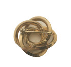 Vintage Gold Filled Mid Century Modern Atomic Statement Brooch Pin