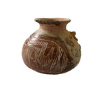  3606 Pre Colombian Face Pot Central south America C 500-1200 Ad