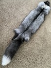 Mutation Ranch Fox 5  Fur Hide Pelt Leather Tanned Red Silver Platinum Cross Wow