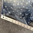 Levi s Shorts Girls Size 16 Blue Star Print Denim Shorty Short Raw Hem Casual