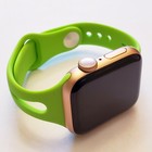 Soft Silicone Narrow Sport Band For Apple Watch 9  8  7  6  5  4  3  2  1  Se
