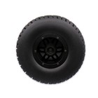 4x Black Air-filled 2 2 Bead Wheel Tire Lock Toy For 1 10 Rc Car Crawler Truck