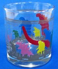Banpresto Ichiban Kuji Godzilla Monster Planet Silhouette Glass 8cm Used