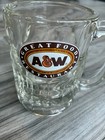 Vtg A   W Root Beer Heavy Mug Great Food Restaurant   Rare  