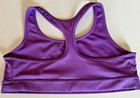 Nike Swoosh Sports Bra Youth Xl Purple Dri-fit Medium Support Lightly Lined