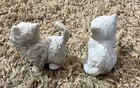 Vintage Homco White Persian Kittens Figurines
