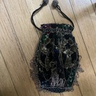 Beautiful Vintage 1920s Art Deco   Flapper Sequined Beaded Reticule Purse