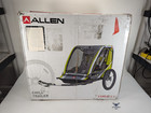 New Damaged Box Allen T2-g Sports Deluxe Steel 2-child Bike Trailer - Green
