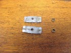 Singer Treadle Sewing Machine Cabinet Drawer Locks W  Brass Trim Rings No Key