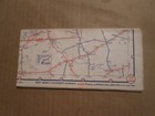 Texaco Road Map Of Arizona And New Mexico With Colorado Utah Wyoming 1955