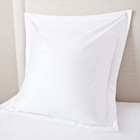 Euro Sham Covers 26x26 Set Of 2 White 600 Thread Count 100  Egyptian Cotton P   