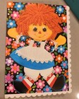 Vtg 1970 s Raggedy Ann Stationary Set 9 Blank Cards envelopes   1 Pen  Hallmark 