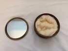 Vintage Vanity Dresser Lot - Painted Portrait Powder Box  Alabaster  Filigree