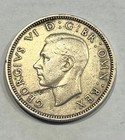 Vintage 1949 Uk Great Britain 1 One Shilling - English Crest British  World Coin