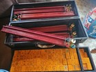 Vintage Mah Jong Set 152 Bakelite Butterscotch Tiles Original Complete Majong W 