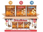 Drizzilicious Variety Pack  74oz 32 Count   S mores  Cinnamon Swirl And Birthday