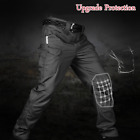 Mens Cargo Pants Work Combat Pants Outdoor Hiking Waterproof Trousers Tactical