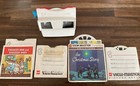 Vintage Gaf View Master 1960s-70s Red   White Works Great  With 9 Reels 