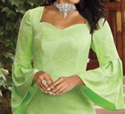24w Plus Ashro Green Spring Summer Formal Wedding Church Party Noelina Dress