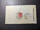 1945 Censored British Burma Cover Rangoon To Kottaiya India