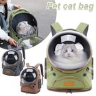 1packs Pet Portable Carrier Backpack Space Capsule Travel Dog Cat Bag Transparen