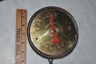 Antique John Chatillon   Sons New York Round Scale Brass Face 23 Lb    