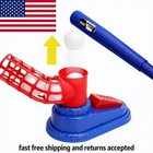 Baseball Pitching Machine Toy Adjustable Automatic Ball Launcher Kids Outdoor Us