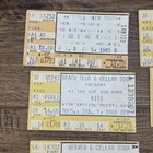 Lot Of 13 Vintage 1985-88   s Rock Concert Ticket Stubs Aerosmith Kiss Def Leppard