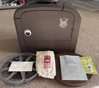 Bell Howell 16mm Filmosound 185 Projector With Tube Amplifier   Case