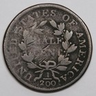 1804 Draped Bust Half Cent - Crosslet 4 W  Stems