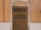 Barbicide Glass Disinfectant Barber Beauty Shop Bottle King Research Vintage