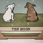 Bp Home Textile Embroidery Woven Wall Art Tarot Card Xviii The Moon Decor 12x14