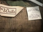 Vintage Walls Men   s Hunting Coveralls Camo One Piece L Large 42 - 44 Trebark Zip