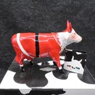 Cow Parade Santa Cow Figurine  Westland Giftware  Collectible  9208  Box tag