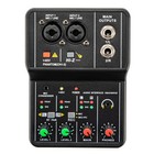 Professional 2 Channel Usb Studio Audio Mixer Board Bt Sound Mixing Console