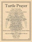Turtle Prayer Parchment-like Page For Book Of Shadows  Altar 