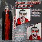 Halloween Ghost Decorations  Animated Hanging Ghosts Vampire Zombie With Sound A
