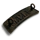 Ww1 Canadian Division   Canada Corps General Service Shoulder Title Badge 1915