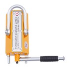 2000kg 4400lbs Steel Plate Magnetic Lifter Metal Lifting Magnet Hoist Shop Crane