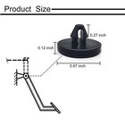 Ajxn 4 Pcs Brake Pedal Pad And Light Switch Stopper - Black 4 Pcs  