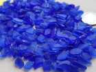 Craft Quality Pure Beach Sea Glass Surf Tumbled Cobalt Blue Tiny Mosaic Craft T1