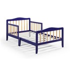 Twain Toddler Bed Blue natural Suitable For Kids bedroom