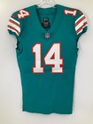  14 Brice Butler Miami Dolphins Game Used Nike Throwback Jersey Sz-40 Yr-2018
