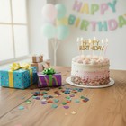 Glitter Confetti 1  Hearts Party Table Scatter Choose Color And Package Amount